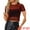 Red, variant on Shirt Short Sleeve Mesh Metallic Shiny Top M Blue