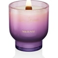 thumbnail image 1 of M&SENSE 9.88oz Natural Soy Wax Jar Candle with Wooden Wick | Lilac Blossom Scent | 55-Hour Burn & Long-Lasting Burn | Housewarming Gift for Men and Women, 1 of 7