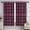 Pink and Black, variant on Red and Green Checkered Pattern Blackout Curtains,Triple Weaved Fabric,Thermal Insulated,Room Darkening,Grommet Top,2 Panels,42x45in(107x114cm)