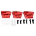 thumbnail image 3 of Zapatas de molienda resistencia a la abrasión Bloque de molienda Dientes de punta en forma de T Durabilidad de 2 orificios Rojo Ampliamente utilizado para herramienta de ANGGREK Otros, 3 of 8