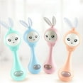 thumbnail image 7 of Bunny Rattle Toy 01 Year Old Baby Music Stick Early Education With Music Light Grinding Teeth Rattle, 7 of 7