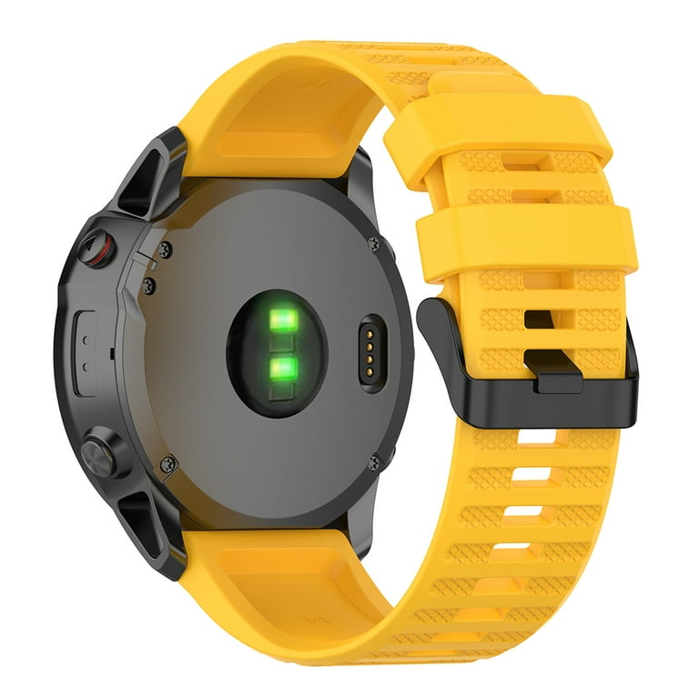 Silicone Watch Strap Adjustable Bracelet for Garmin Fenix 6X/Fenix 6X Pro 