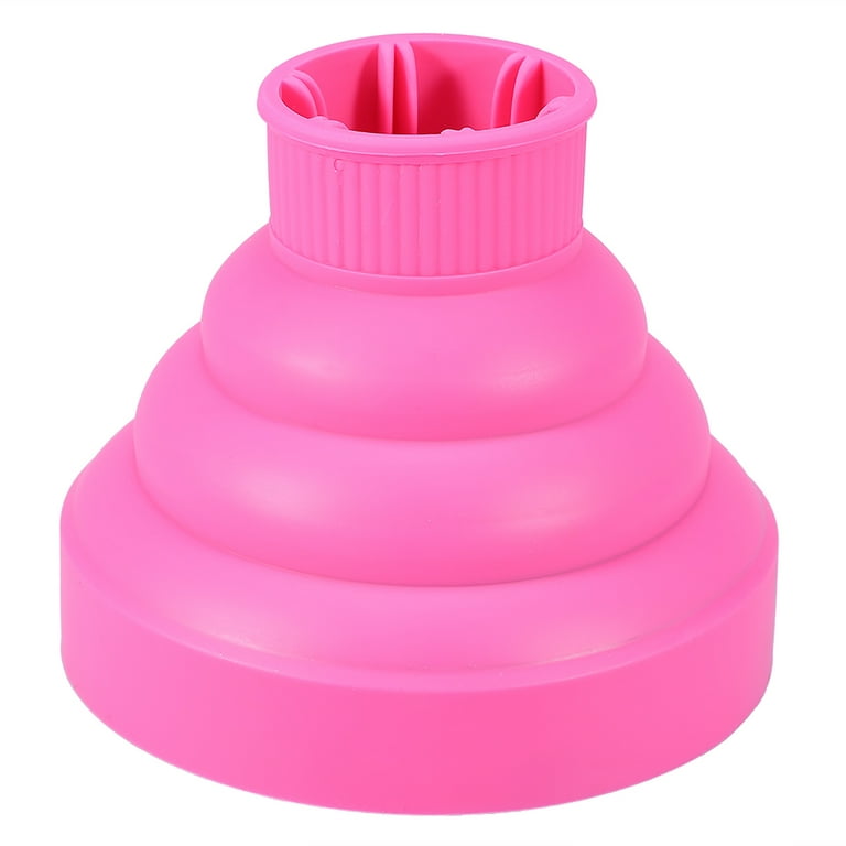 Difusor Pelo - Delaman Secador Pelo Universal Plegable Difusor Ventilador Pelo  Rizado u Ondulado Herramienta Estilo Peluquería (Color : Pink) 