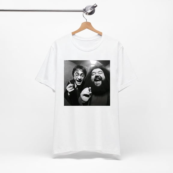 Harry Potter and Hagrid trip after party, Harry Potter tee-shirt, Humorous ,Fan gift, Harry Potter gift