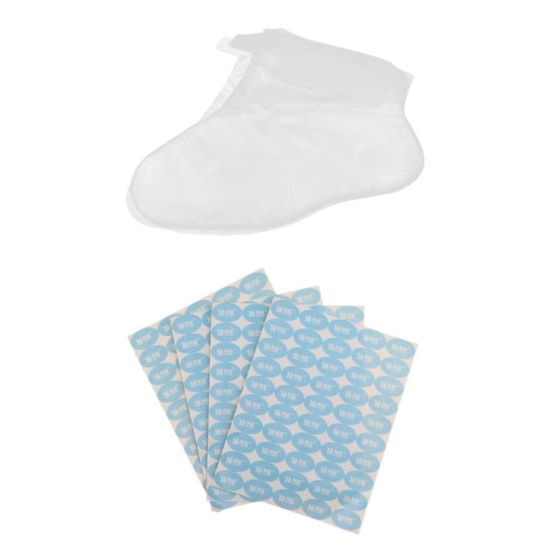 200pcs Paraffin Wax Liners, Larger and Thicker Plastic Foot Bags Cover Wrap , Plastic Paraffin Bath Sock Liners Wax Treatment