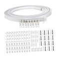 thumbnail image 4 of jifeng Ceiling Curtain Track Set Bendable Room Divider for Bedroom Backdrops Garage, 4 of 9