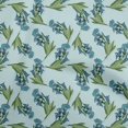 thumbnail image 1 of oneOone Cotton Cambric Light Blue Fabric Floral Dress Material Fabric Print Fabric By The Yard 56 Inch Wide, 1 of 1