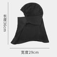 thumbnail image 3 of YOUYEDIAN 3 in 1 Beanie Hat with Scarf and Mask Unisex Kid Winter Warm Fleece Balaclava Thermal Sherpa Hood Ski Mask Face Mask (Dark Purple, One Size), 3 of 5
