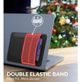 thumbnail image 4 of Funda adhesiva para portátil Afterplug de 2 bolsillos, color negro, 4 of 8