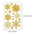 thumbnail image 2 of WHAMVOX 6 Sheets of Shower Glass Sticker Decorative PVC Static Cling Window Cling for Home Decoration, 2 of 6