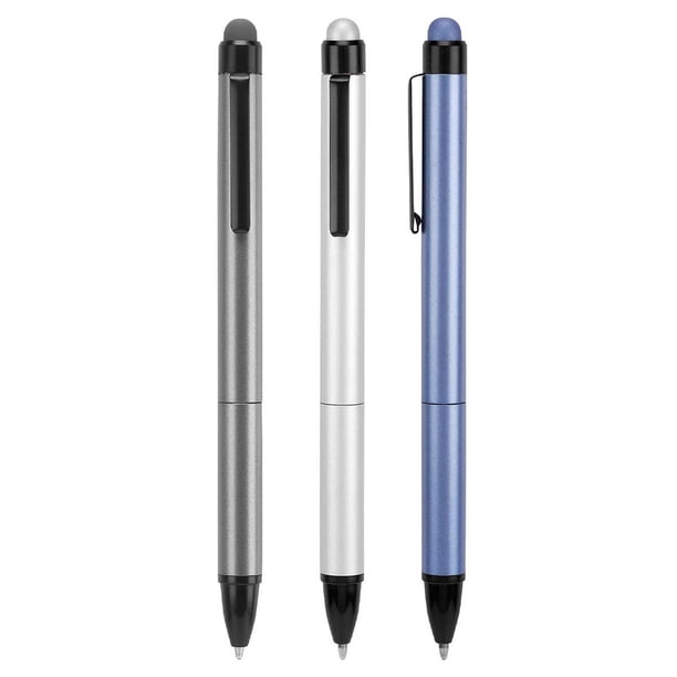 Paquete 165 piezas Bolígrafo/Pluma metalico con touch Troy de tinta negra azul 1 x 12.2