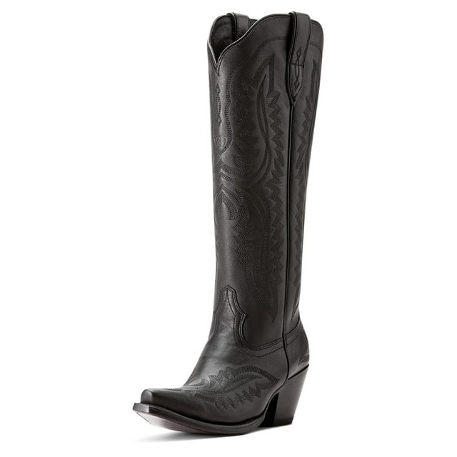 Bota ARIAT Casanova de piel de obsidiana ancha 9US para mujer