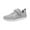 Grey, variant on TIREOW Kids Wide Barefoot Shoes Boys Girls Hiking Shoes Naturally Minimalist Sneakers Lace-Up Low Top Lightweight Breathable Athletic Sneakers Non-Slip Sole Sports Shoes