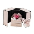 thumbnail image 3 of Caja de regalo de San Valentín con flores y rosas, decorativa, floral, perfumada y romántica. estilo B, 3 of 9