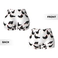thumbnail image 5 of Picia Funny Chicken Printed Workout Shorts for Women Seamless Scrunch Butt Lifting High Waisted Yoga Gym Booty Running Moisture-wicking Short Pants-Large, 5 of 9