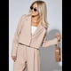 thumbnail image 5 of Conjuntos de 2 Piezas para Mujer: Blazer Elegante, Chaqueta, Pantalón Recto de Cintura Alta, Conjunto Informal de Negocios. Albaricoque M, 5 of 10