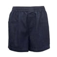 thumbnail image 1 of Bermuda George Para mujer, con bolsillos en costado elástico en cintura corte plus Azul Talla 1EG, 1 of 4