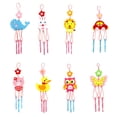 thumbnail image 3 of Campanillas De Viento Diy Para Niños De 8 Uds., Campanillas De Viento De Dibujos Animados Colgantes Diy Creativas Para Niños, Juegos Artesanales Para Jardín, Accesorios De Fiesta En Casa Methold BA001076-00, 3 of 6