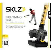 SKLZ Lighting Bolt Pro Lightweight and Portable Automatic Pitching Machine with 26 Ball Capacity