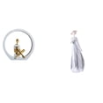 thumbnail image 1 of Estatua de niña, elegante figura abstracta para mujer, escultura moderna, adorno nórdico, material de resina, estilo creativo, adecuado para dormitori, 1 of 8
