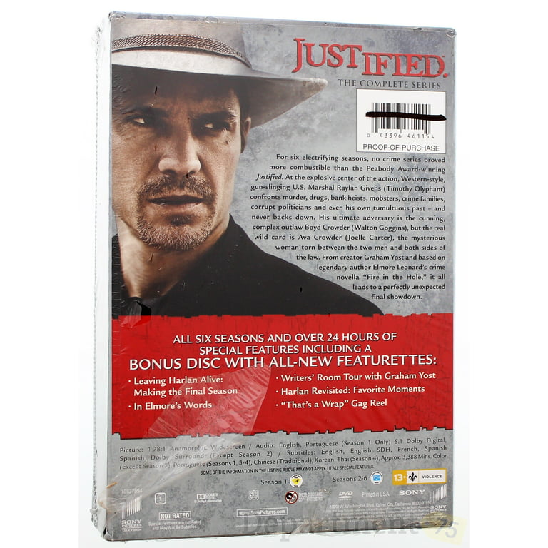 Justified: The Complete Series (DVD) - Walmart.com