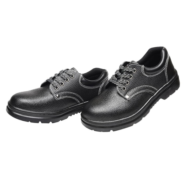 Zapatos de trabajo de seguridad aislantes de cuero con punta de acero, accesorio de equipo de protección personal confiable para construcción industri 265mm Macarena Zapatos de trabajo de seguridad impermeables