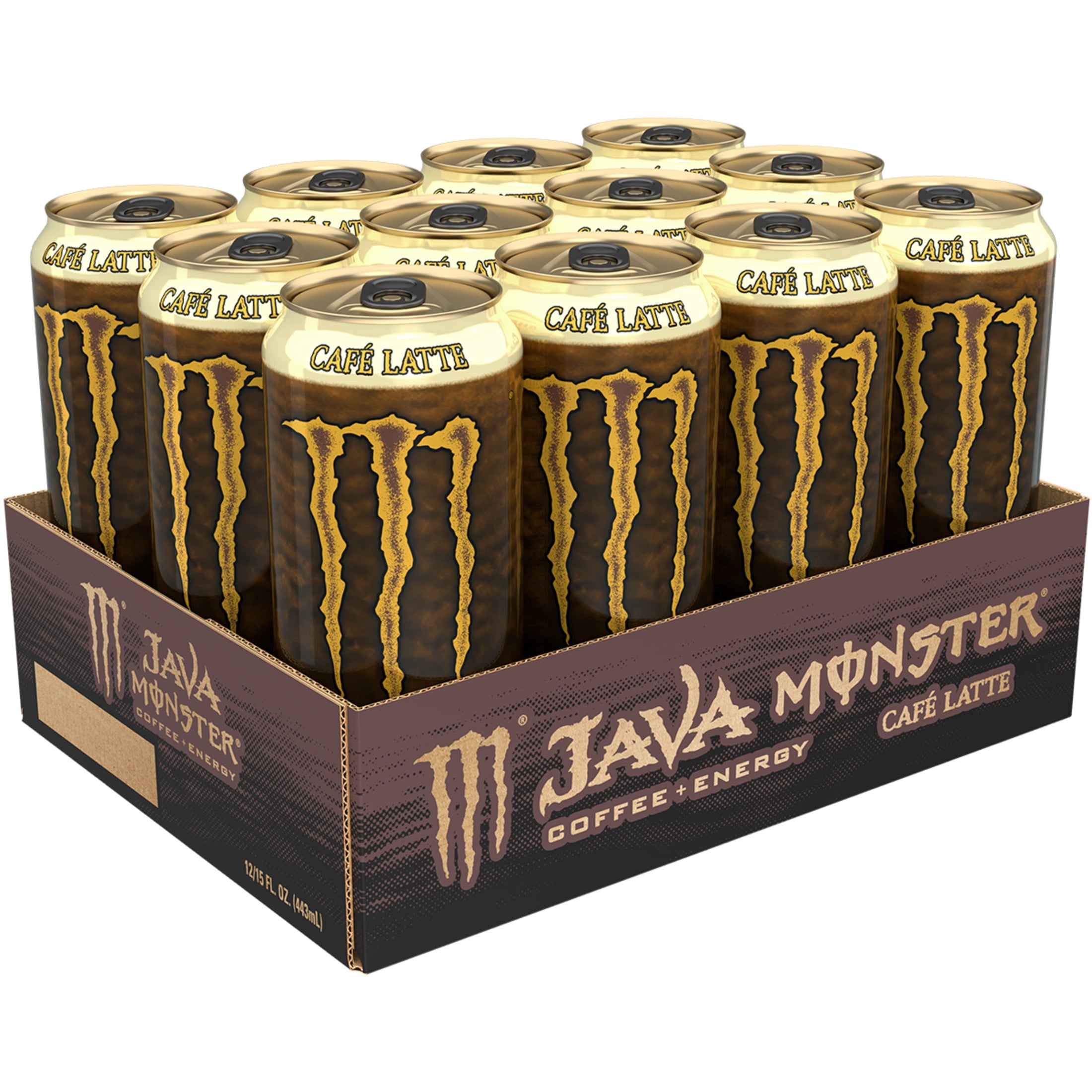 Java Monster, Energy Drink, 15 fl oz cans, Coffee + Energy