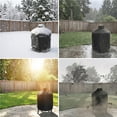 thumbnail image 3 of Heavy Duty 210D Waterproof Large Grill Cover, Outdoor Ceramic Smoker Cover with Vents & Handles, 3 of 7