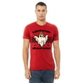 thumbnail image 2 of I Ghost People All Year Funny Halloween Skater Unisex Men's T-shirt, S, Red, 2 of 6