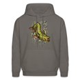 thumbnail image 2 of Musky Fishing Camouflage American Flag Muskie Hoodie, 2 of 4