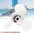 thumbnail image 3 of 664-45949-02-El Marine Boat Outboard Propeller 9 7/8 X 13 For 20-30Hp Right-Hand Rotation 3 Blades, 3 of 5