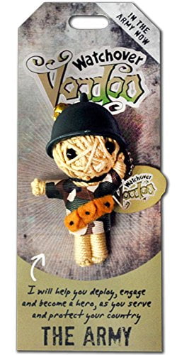 Watchover Voodoo Doll Bandit   3" New Lucky Charm 