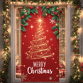 thumbnail image 6 of Decorative Design Christmas Banner Festive Decoration Holiday Backdrop Holiday Theme Celebration Decoration for Seasonal Decoration Indoor Celebration Party Decoration, 6 of 9