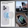 thumbnail image 2 of Magnetic case for iPhone 11 Pro Max Phone Case for Women, Matte Luxury Soft Metallic Luster Design with Camera Lens Protector, Compatible with Magsafe Case for iPhone 11 Pro Max 6.5"-Silver, 2 of 13