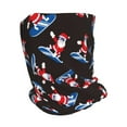 thumbnail image 2 of KLL Surfing Santa Pirnt Wicking Running Beanie Head Wrap Cycling Bandana for Men Women, 2 of 8