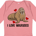 thumbnail image 4 of Inktastic Walrus Cute Arctic Animals Boys or Girls Long Sleeve Baby Bodysuit, 4 of 5