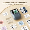 thumbnail image 2 of Impresora térmica Bluetooth NIIMBOT B1 de Barcode Label Maker, 2 of 6