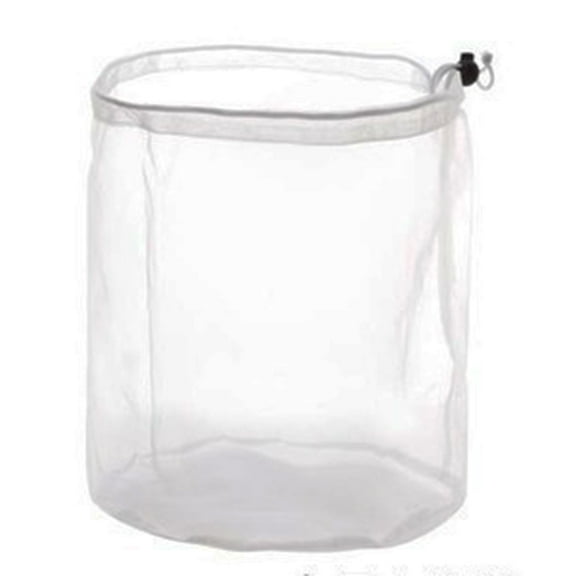 FELTECHELECTR Laundry Bag for Washing 17.29X13.36X13.36in Transparent Nylon Square Drawstring 1Pcs