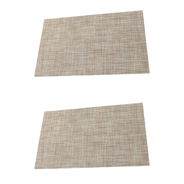 Naiovety Manteles individuales de estilo Simple, vajilla lavable, mantel Individual con aislamiento térmico, cubiertos, posavasos para bebidas, Mostrada