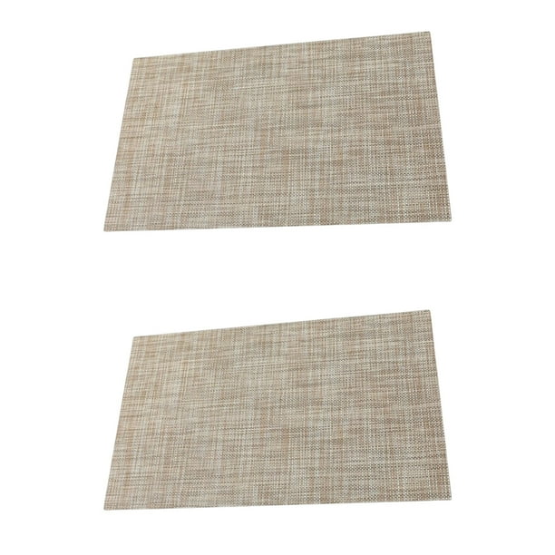 Cateissary Manteles Individuales de estilo Simple lavables, mantel Individual con aislamiento térmico, cubiertos de escritorio, mantel protector Mostrada