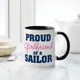 thumbnail image 4 of CafePress - US Navy Proud Girlfriend Of A Sailor Mug - 11 oz Ceramic Mug - Novelty Coffee Tea Cup, 4 of 4