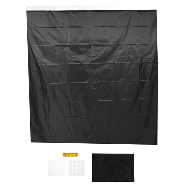 RENACLIPY 1Sets Blackout Curtain for Bedroom Window Total Light Blocking Portable Cloth Shade
