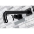 thumbnail image 4 of Kingston Brass KS6020DX Concord Two-Handle Wall Mount Roman Tub Faucet, Matte Black, 4 of 7