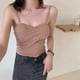 thumbnail image 2 of La parte superior del tubo de algodón cruzó la ropa interior de la muchacha de la correa del sujetador de las mujeres para los deportes tamaño libre Scienceny AP001724-05, 2 of 7