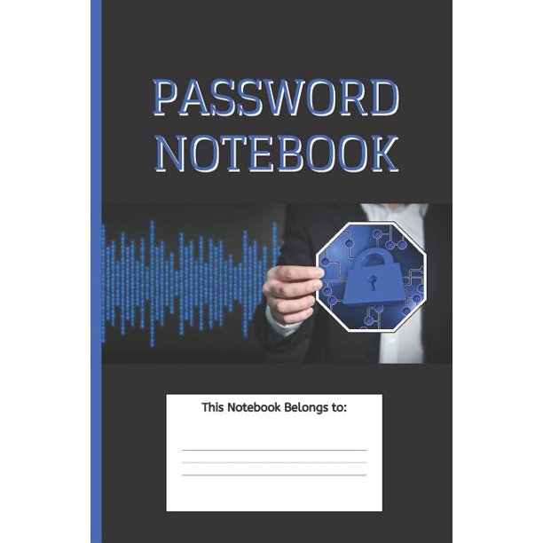 Password Notebook Keep Your Passwords and Usernames Secure Room for