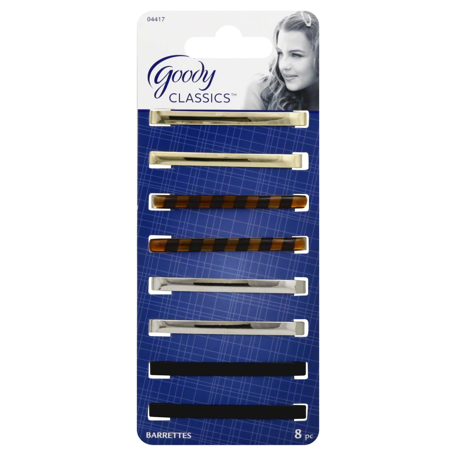 Goody Classics Barrettes Aaa 8 barrettes