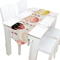 thumbnail image 5 of Coolnut 13"x70" Rectangle Colorful Chocolate Candy Printed Table Runner for Wedding Birthday Holiday, 5 of 5