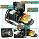 thumbnail image 4 of Mochila de gimnasio SDTAME con compartimento para zapatos, color negro, 4 of 9