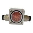 thumbnail image 3 of Indicador de flujo de agua Conexión rápida Estable Fácil instalación Medidor de flujo enfriado por agua para grabar accesorios para computadora Typea 8 mm, 3 of 8