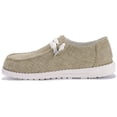 thumbnail image 4 of Rotosw Mens Flats Slip On Loafers Comfort Sneakers Casual Canvas Shoes Khaki 8, 4 of 5